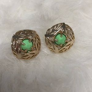 Kendra Scott April Nest Earrings in Mint